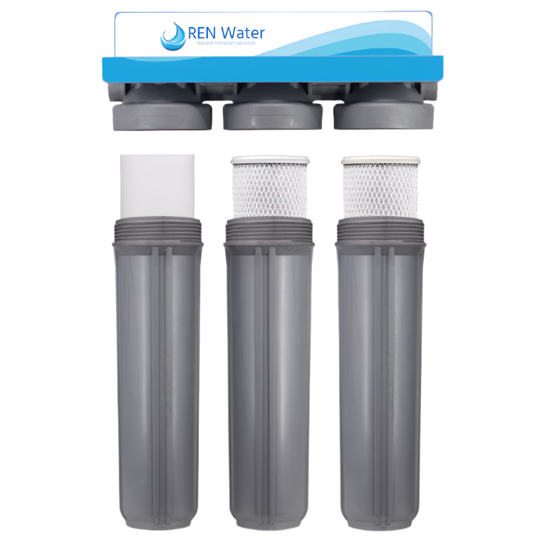 Whole House Water Filter Exploded View