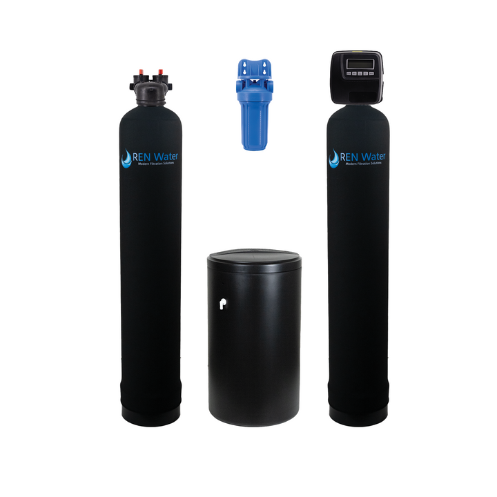 Home Water Filter + Salt Softener Combo