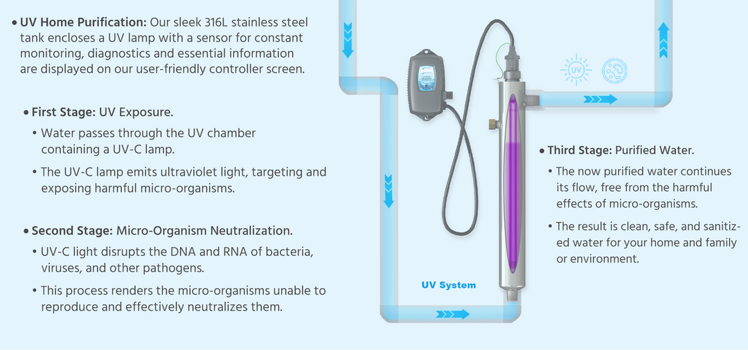 Uv Purification Module Ultra-violet (UV) Water Purification System – REN Water