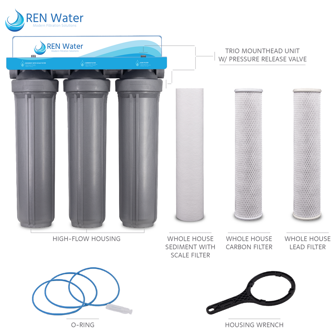 Advanced Lead and Salt-Free Water Softening System
